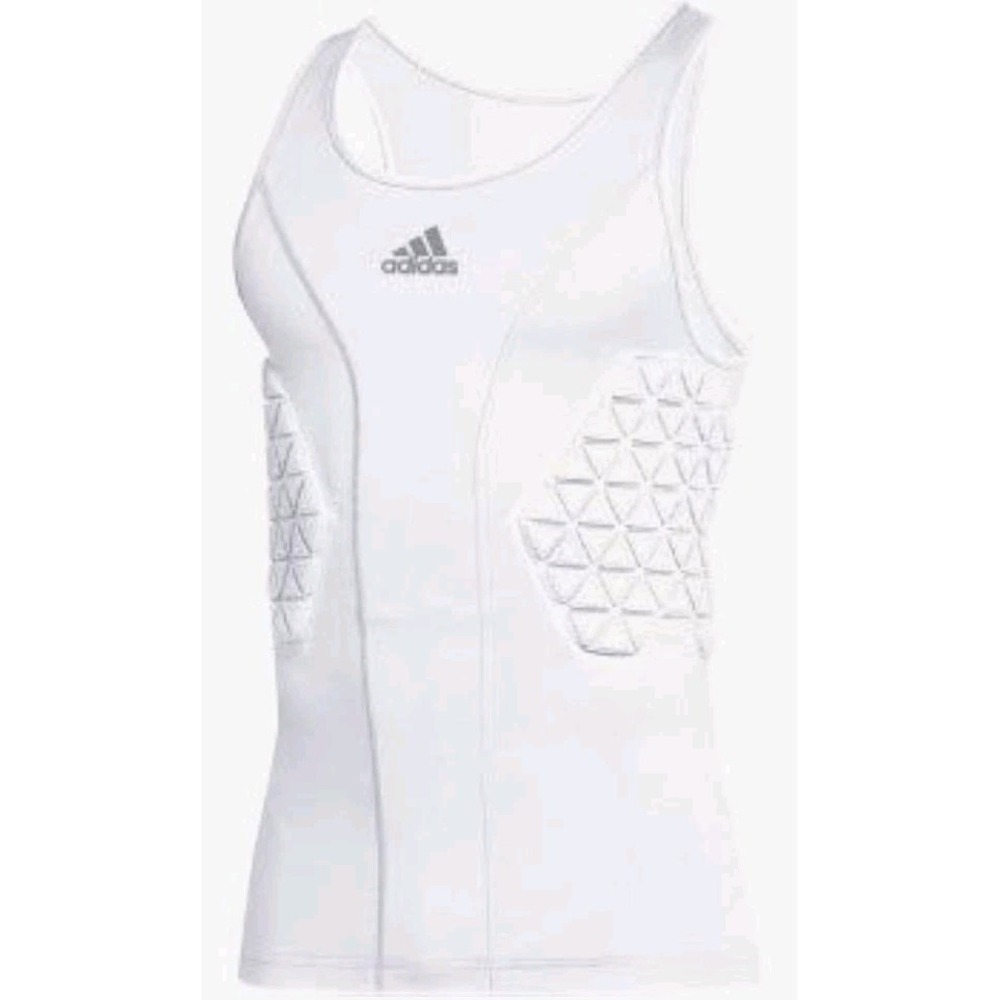 NWT Adidas Alphaskin Force Padded Basketball Compression Tank Top Shirt Men 2XLT